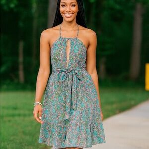 Karma Highway | Dresses | Karma Highway Floral Multicolor Vneck Dress |  Poshmark